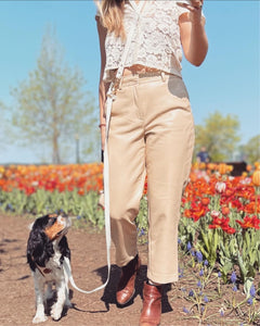 Hands-Free All-Weather Leash - Vanilla
